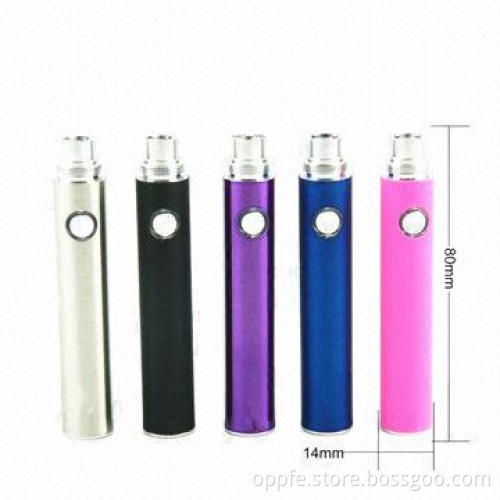 2013 Newest Electronic Cigarette eGo Batteries with 650/900/1,100mAh Evod Battery Capacity
